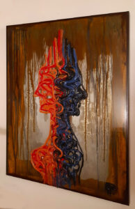 Unisex - ossidazione su lamiera zincata più corten - San Casciano in Val di Pesa